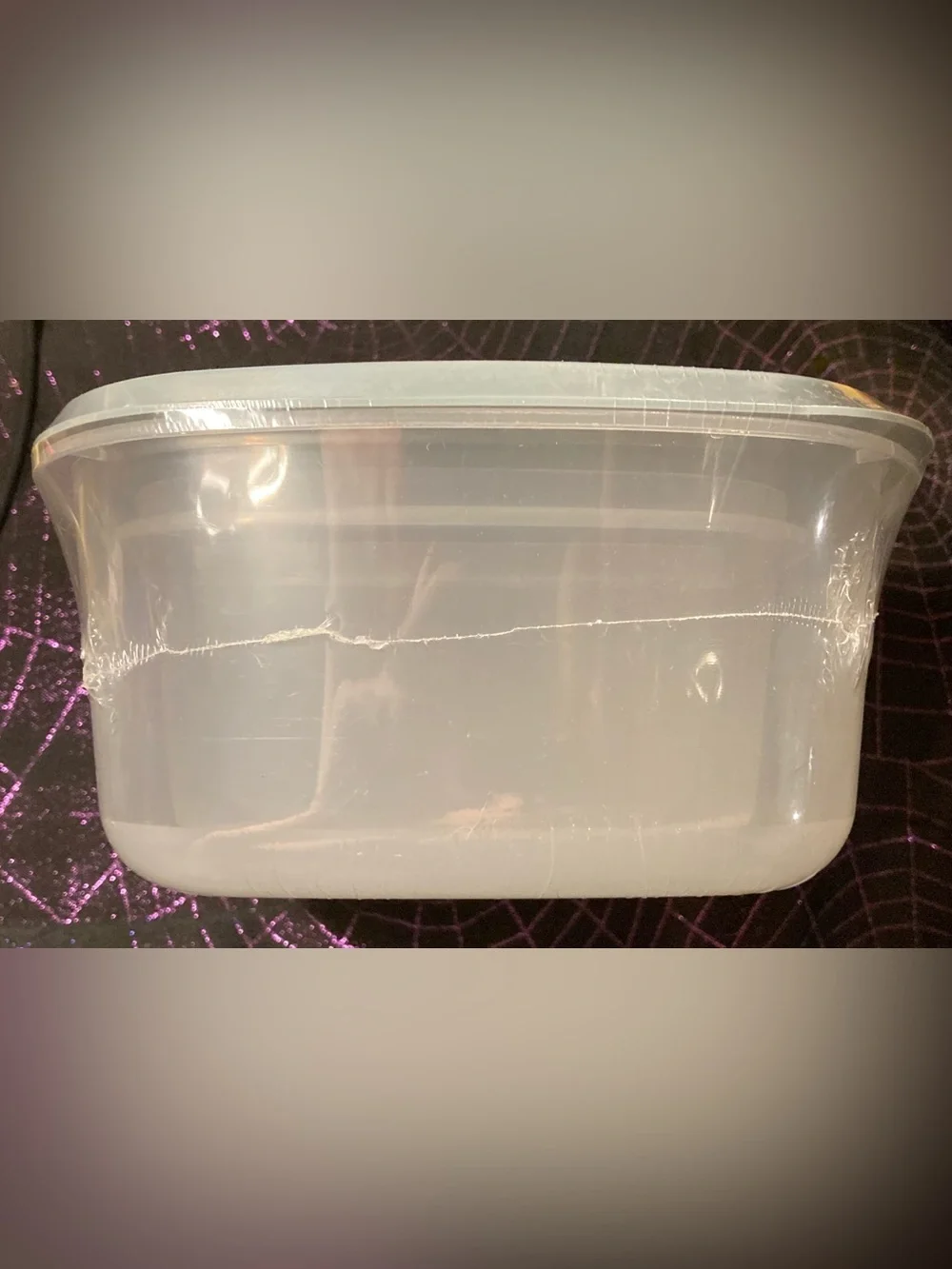 6pc SureFresh Reusable Square Nesting Containers set: 3 Tops, 3 Bottoms